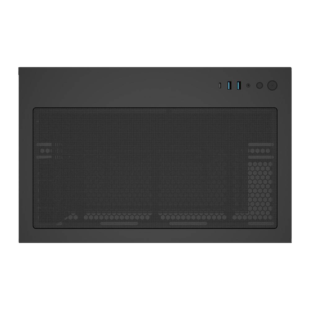 Caixa Micro-ATX Zolyd Pulsar Vidro Temperado Preta | PCDIGA