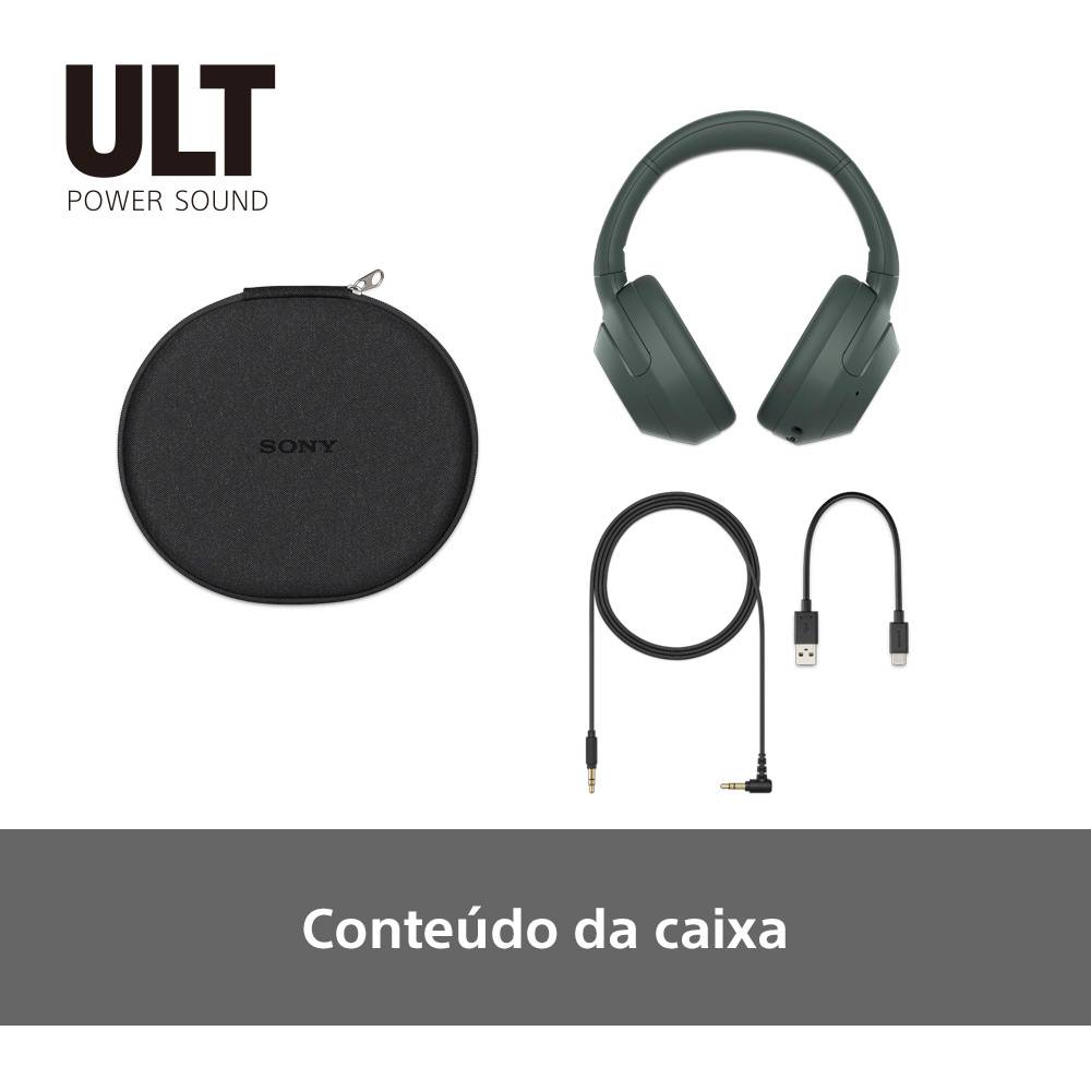 Headphones Sony WH-ULT900N ULT Wear ANC Cinza-esverdeado | PCDIGA