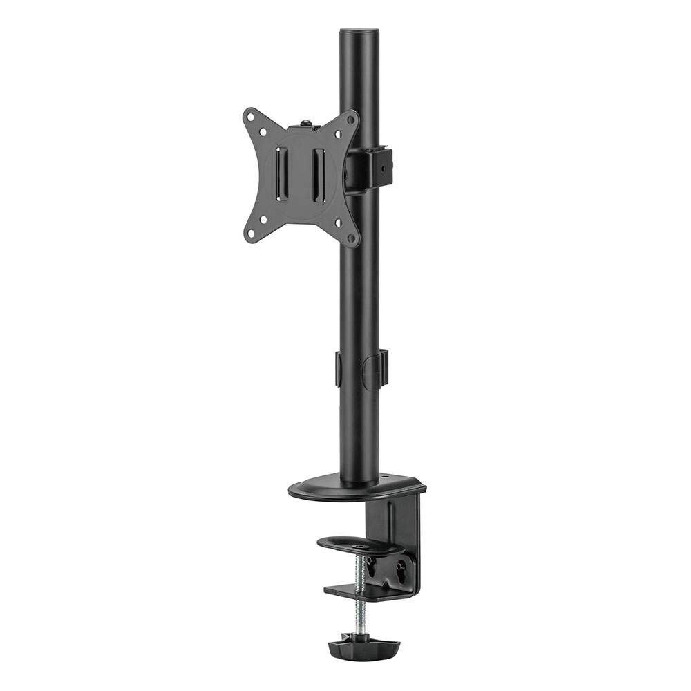 Suporte de Secretária Gembird MA-D1-02 Monitor Desk Mount Single Arm (Rotação/Inclinação) 17 - 32 Preto