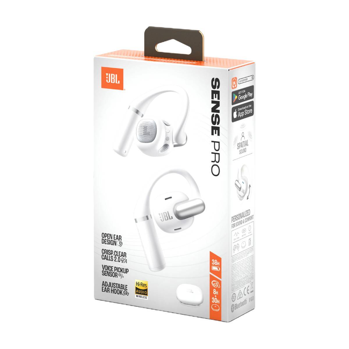 Auriculares JBL Sense Pro Open-ear True Wireless Brancos | PCDIGA