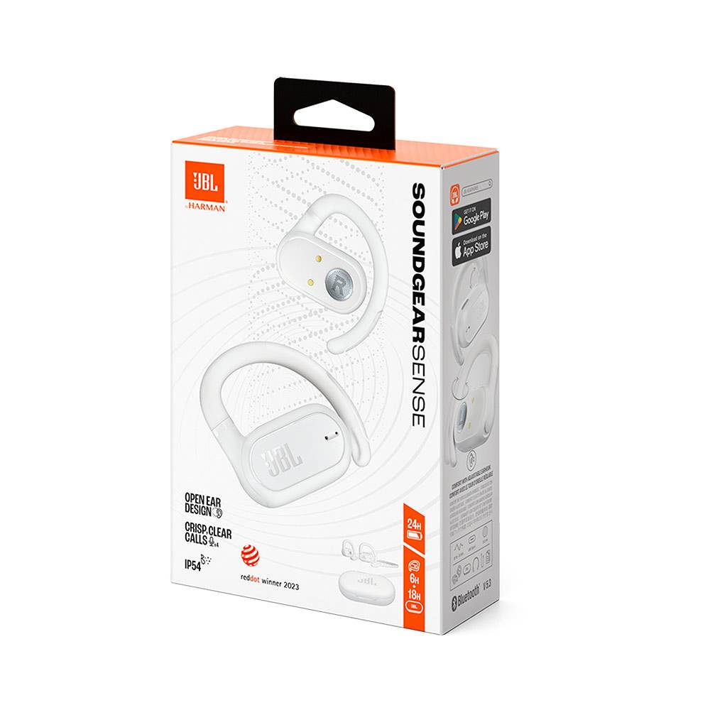 Earbuds JBL Soundgear Sense Bluetooth Brancos | PCDIGA