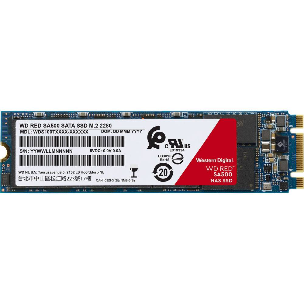 SSD M.2 2280 SANDISK WD Red SA500 2TB TLC NAND SATA III (6 Gb/s