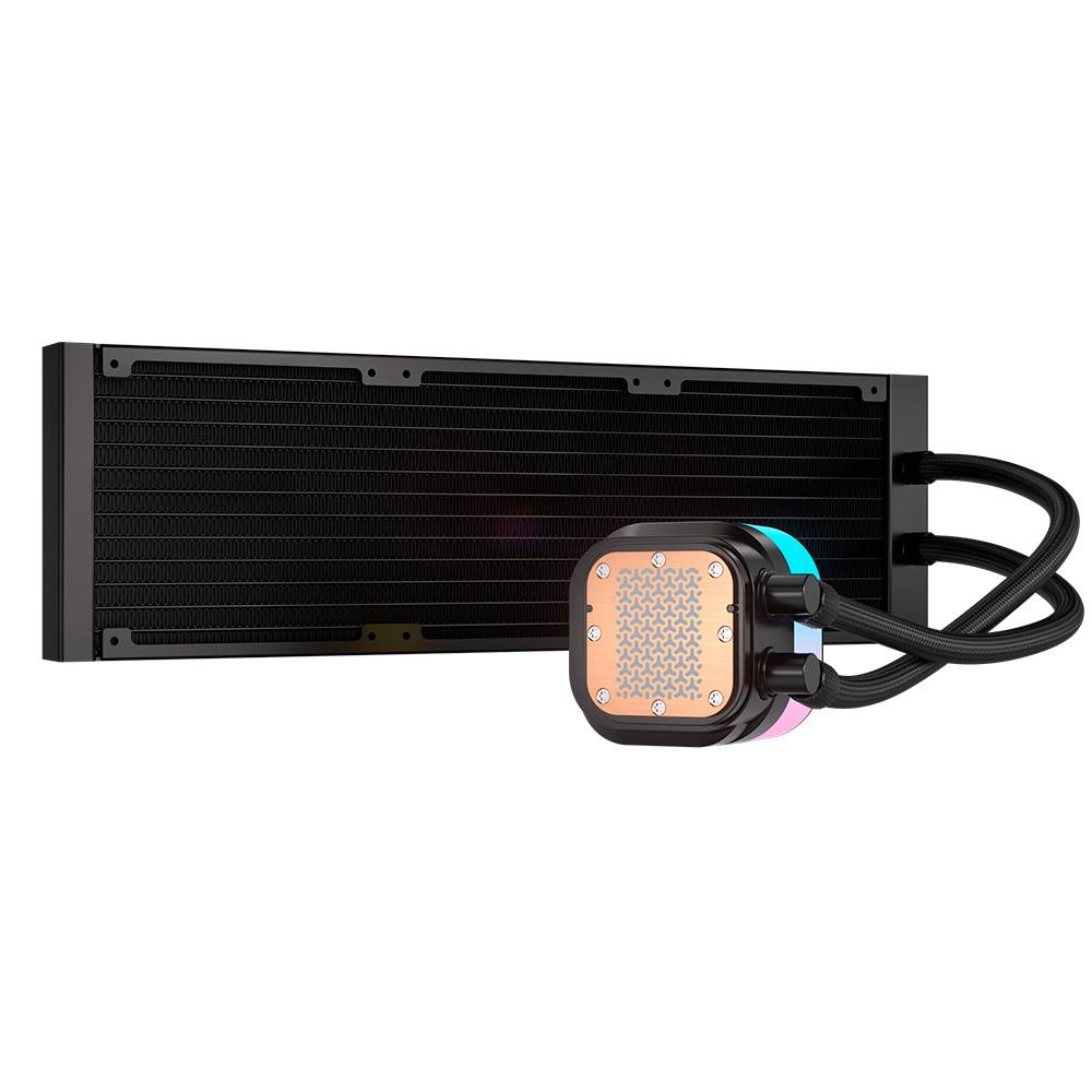 Water Cooler CPU Corsair iCue Link Titan 360 RX LCD 360mm Preto