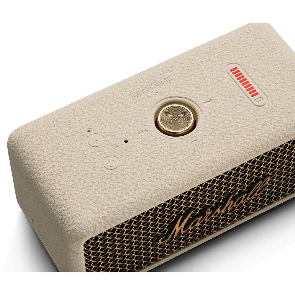 Coluna Portátil Marshall Emberton III Bluetooth Cream | PCDIGA
