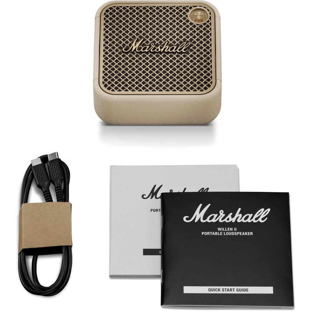 Coluna Portátil Marshall Willen II Bluetooth Cream | PCDIGA