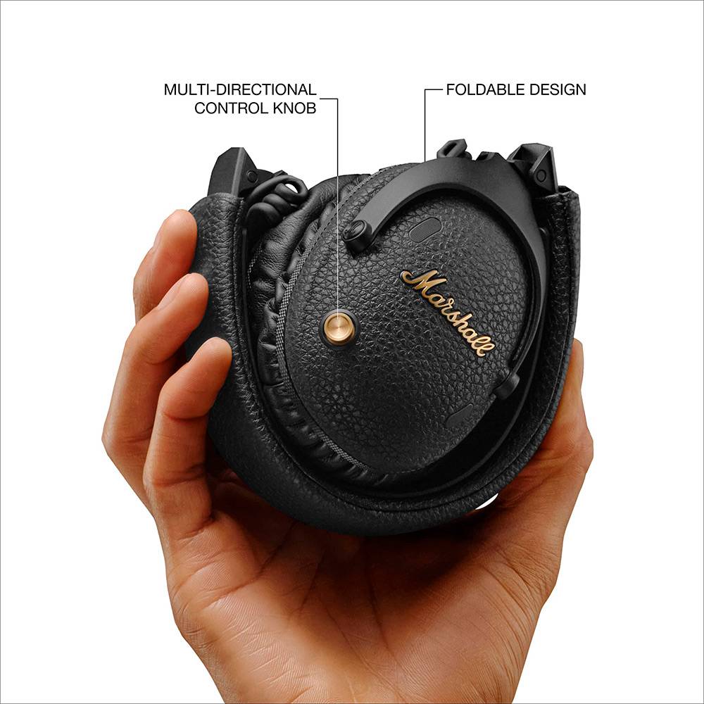 Headphones Marshall Monitor III A.N.C Bluetooth Pretos | PCDIGA