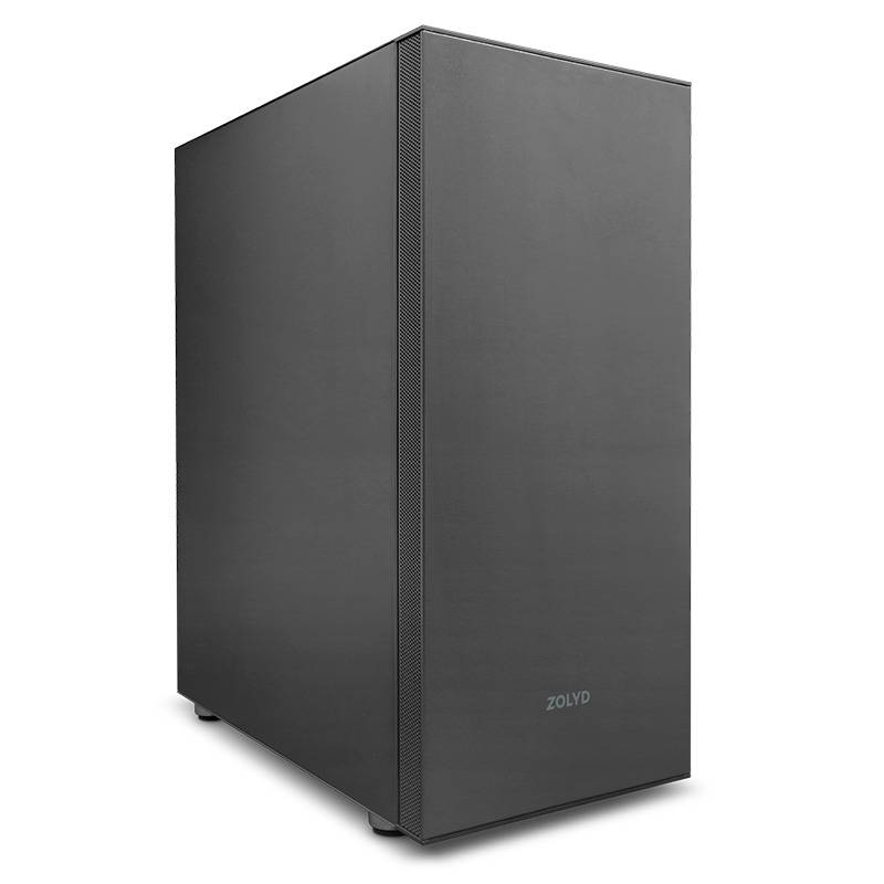 Caixa Extended-ATX Zolyd Nexyla Preta com Fonte Alimentação 550W 80+ Bronze