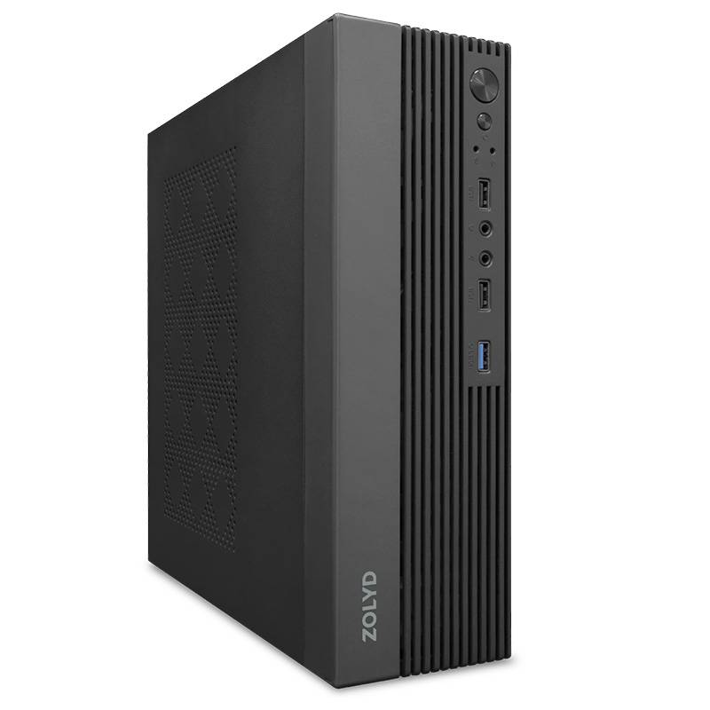 Caixa Mini-ITX Zolyd Xyndora Preta com Fonte Alimentação 200W | PCDIGA