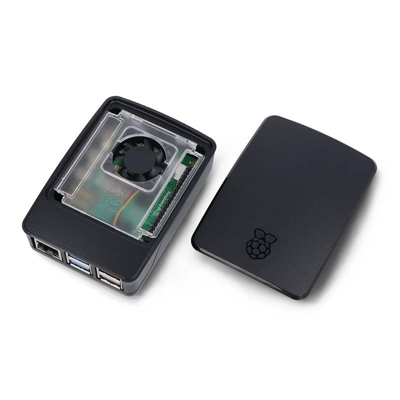 Caixa Oficial Raspberry Pi para Raspberry Pi 5 Preta/Cinzenta (SC1160 ...