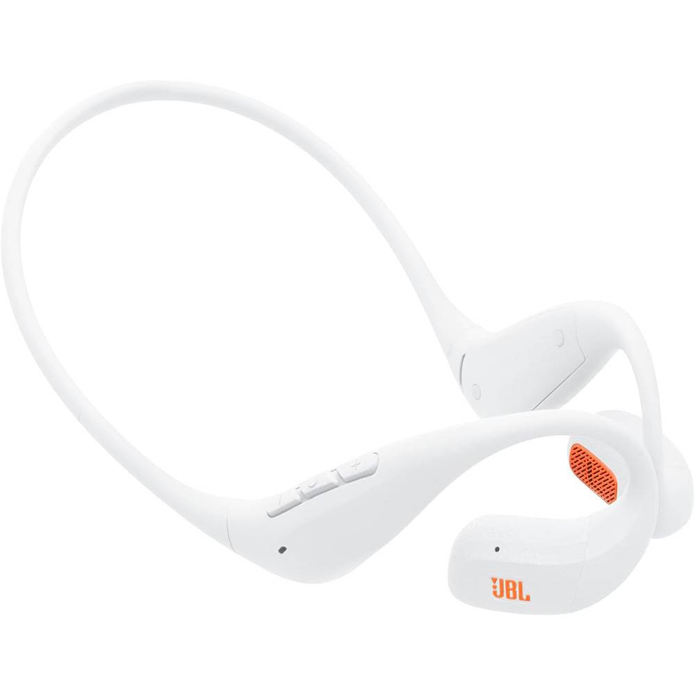 Écouteurs Sport Open-ear JBL Endurance Pace - Bluetooth, 10h Batterie, Serre-tête Titane, IP68 étanche - Blanc