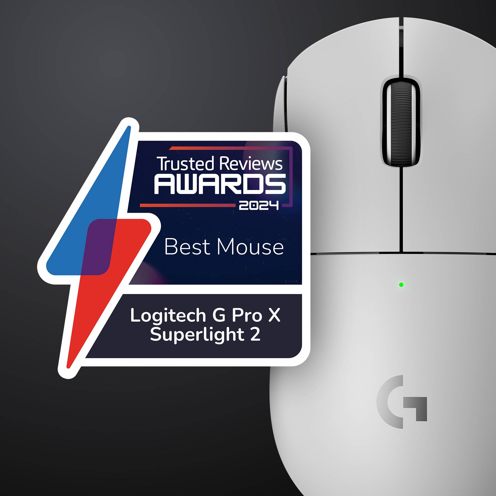 Rato Óptico Logitech G Pro X Superlight 2 Wireless 44000DPI Branco | PCDIGA
