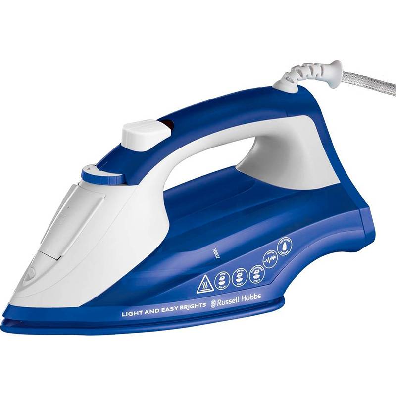Ferro a Vapor Russell Hobbs Light And Easy Brights Sapphire 2400W Azul/Branco