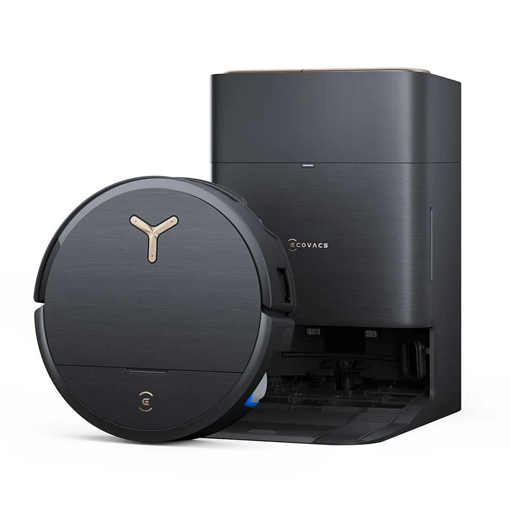 Aspirador Robô Ecovacs Deebot X9 Pro Omni 16600Pa 6400mAh Preto + Estação de Esvaziamento