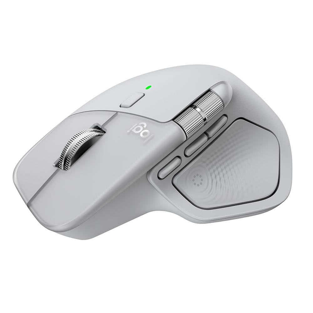 RatoLaserLogitechMXMaster4Wireless/BluetoothHigh-PerformanceHapticFeedback8000DPIOffwhite