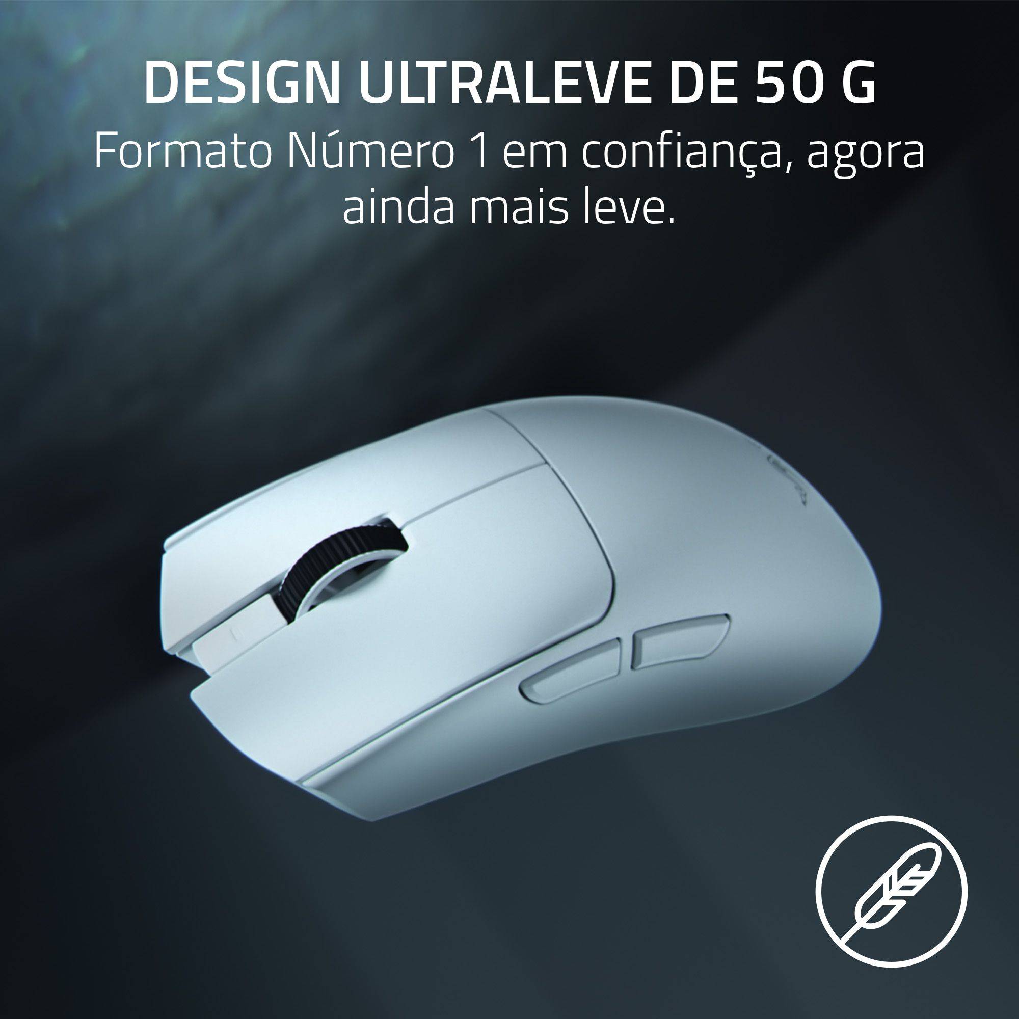 Rato Óptico Razer Viper V4 Pro Wireless 50000DPI Branco | PCDIGA