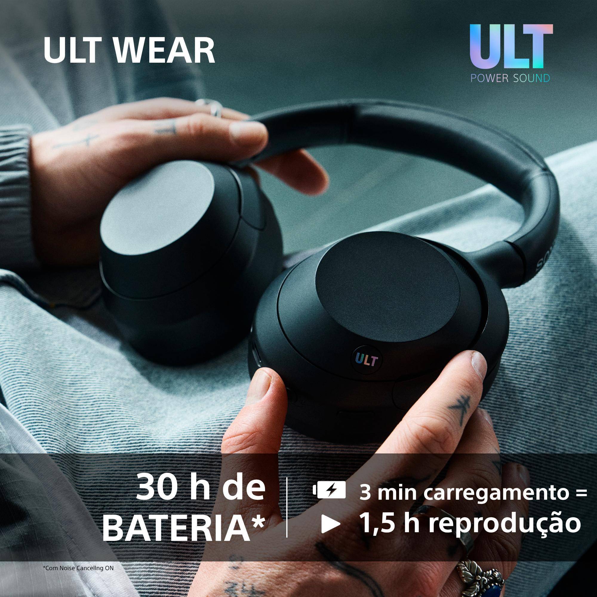 Headphones Sony WH-ULT900N ULT Wear ANC Preto | PCDIGA