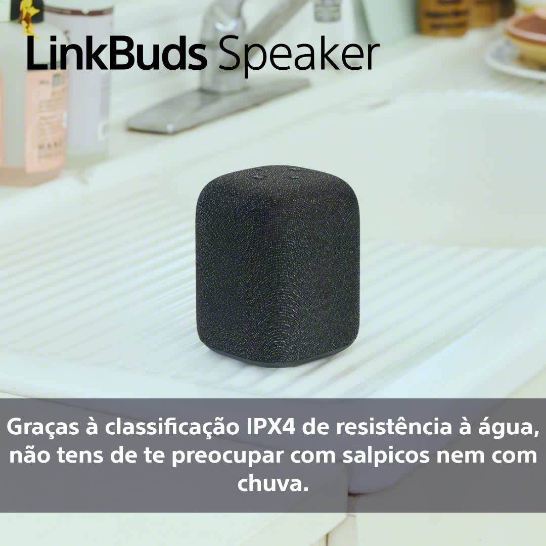 Coluna Portátil Sony LinkBuds Speaker SRS-LS1H Bluetooth Cinzento