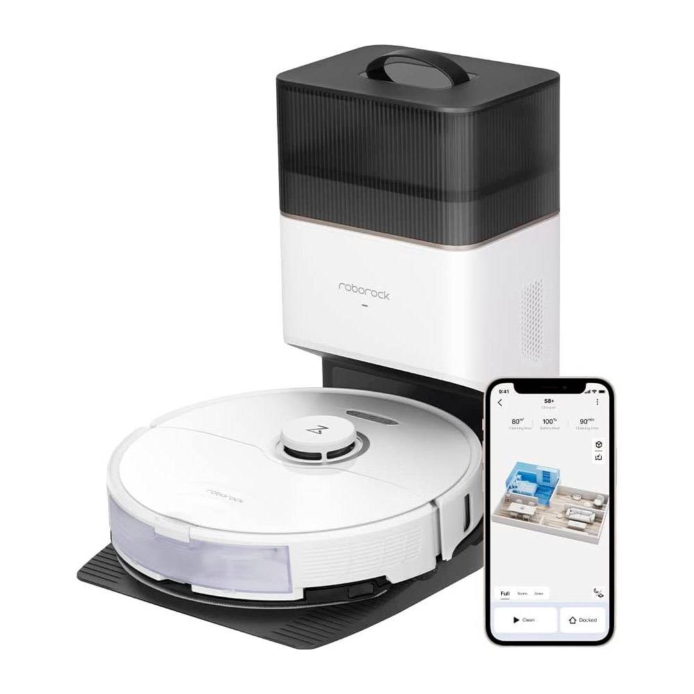 Aspirador Robô Roborock S8+ 6000Pa 5200mAh Branco - Recondicionado