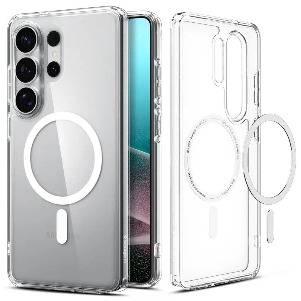 Capa Spigen Samsung Galaxy S26 Ultra - Ultra Hybrid Mag MagSafe Clear/White