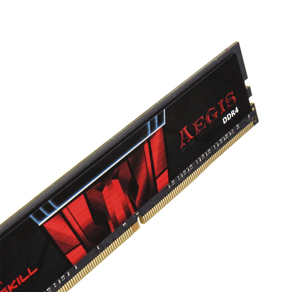 Memória RAM G.SKILL Aegis 32GB (2x16GB) DDR4-2666MHz CL19 Preta | PCDIGA