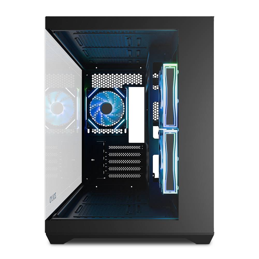 Caixa Micro-ATX Zolyd Pulsar Vidro Temperado Preta | PCDIGA