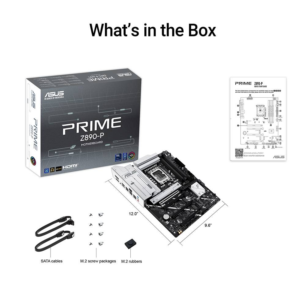 Motherboard ATX Asus Prime Z890-P Skt1851 | PCDIGA