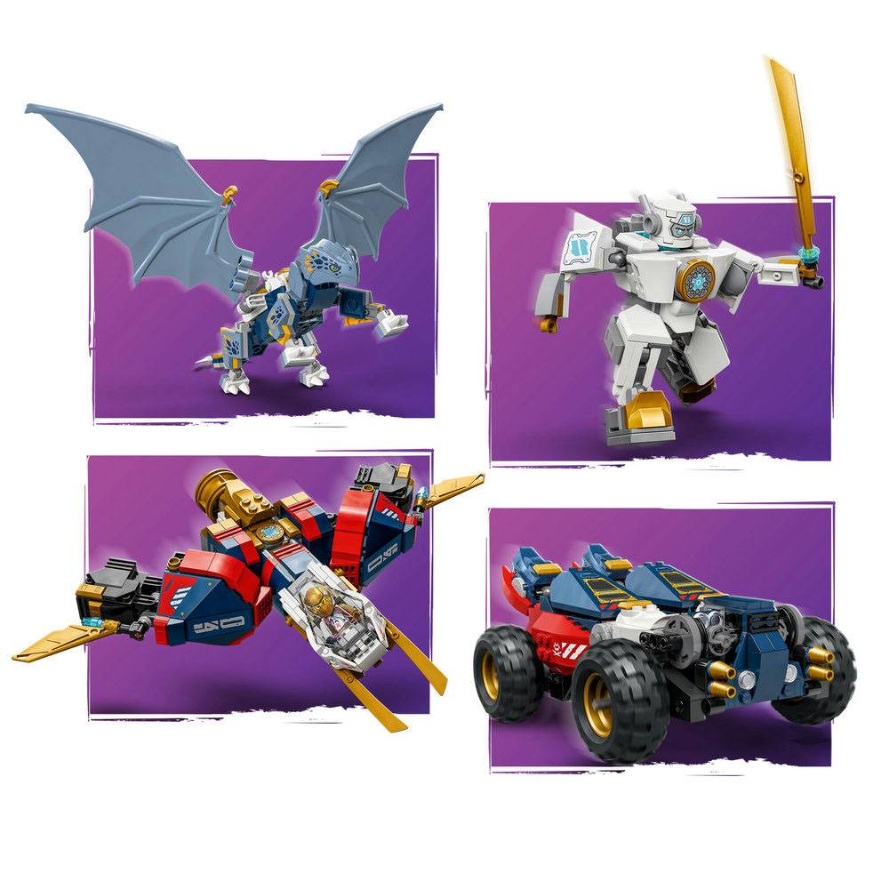 LEGO NINJAGO: Robô Ultra Combinador do Zane | Idades 9+ | 1187