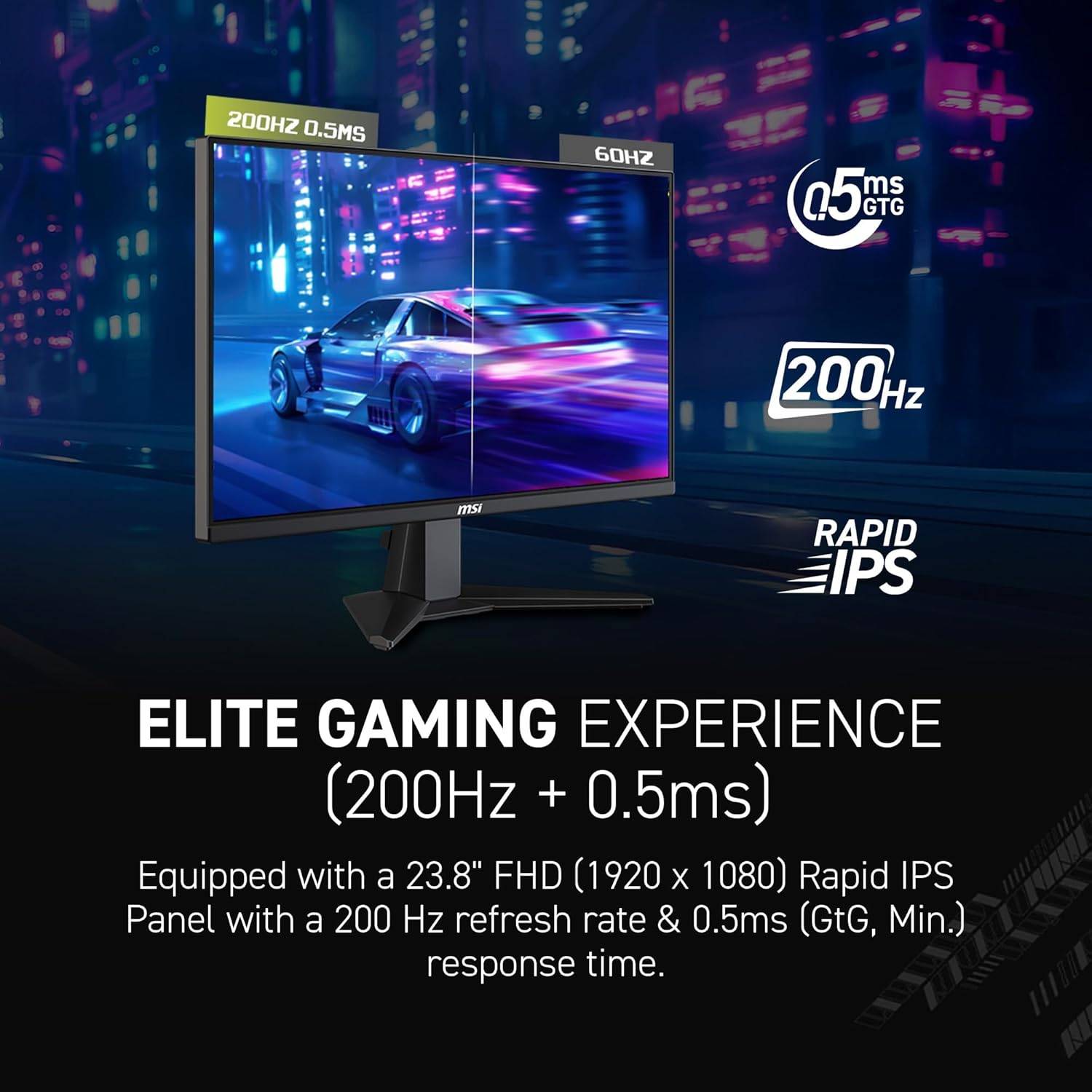 Monitor MSI MAG 244F IPS 23.8