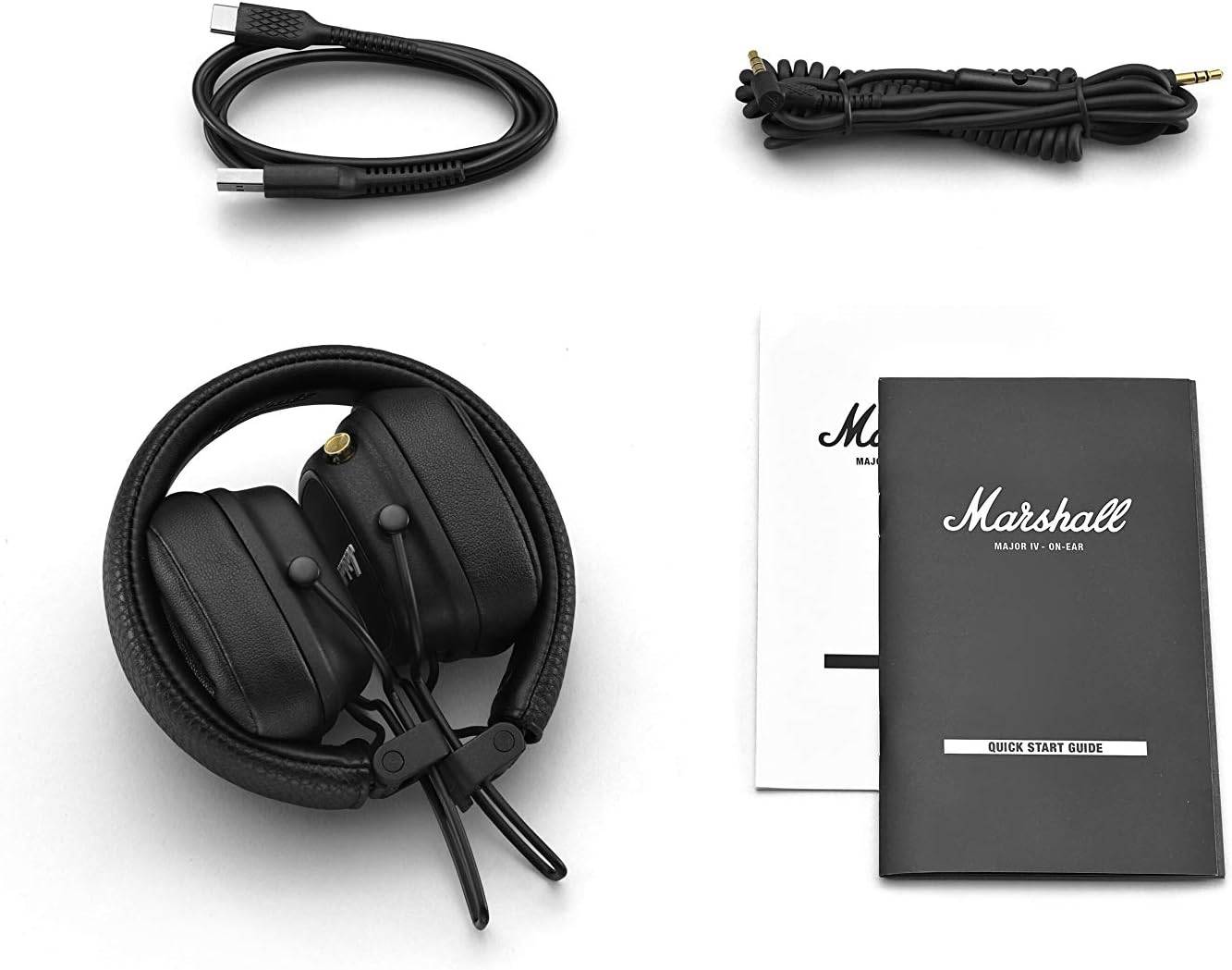 Headphones Marshall Major IV Bluetooth Pretos | PCDIGA