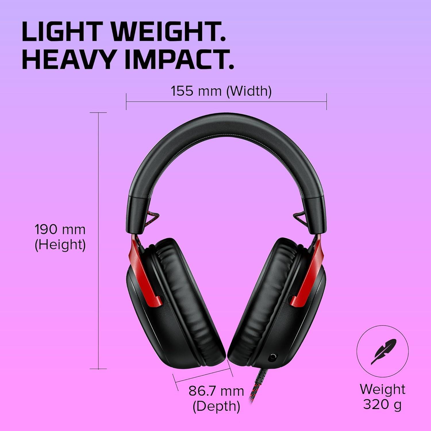 Headset HyperX Cloud III Wired Gaming DTS Spatial Audio PC, PS5