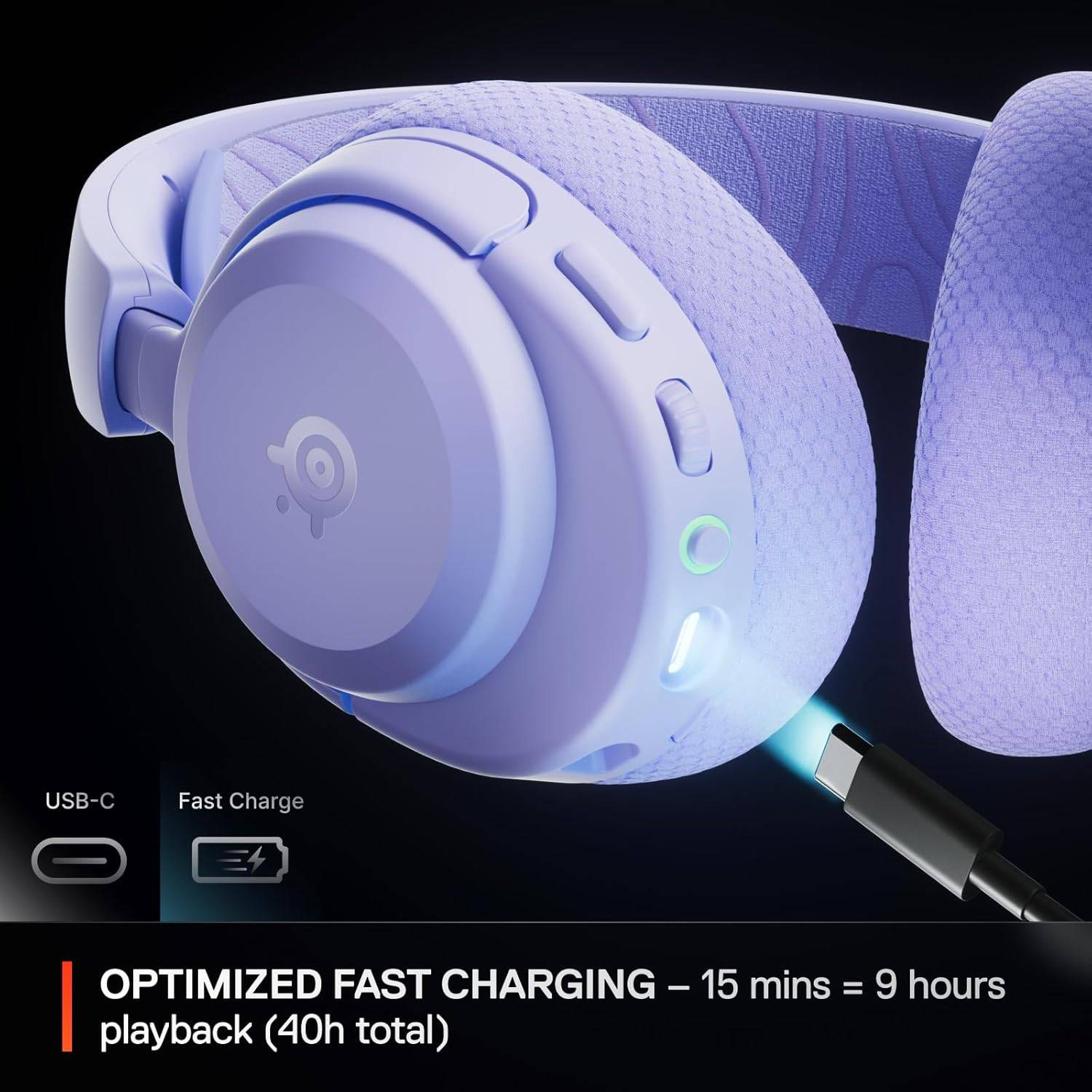 Headset Steelseries Arctis Nova 3P Wireless Multi-Platform Gaming