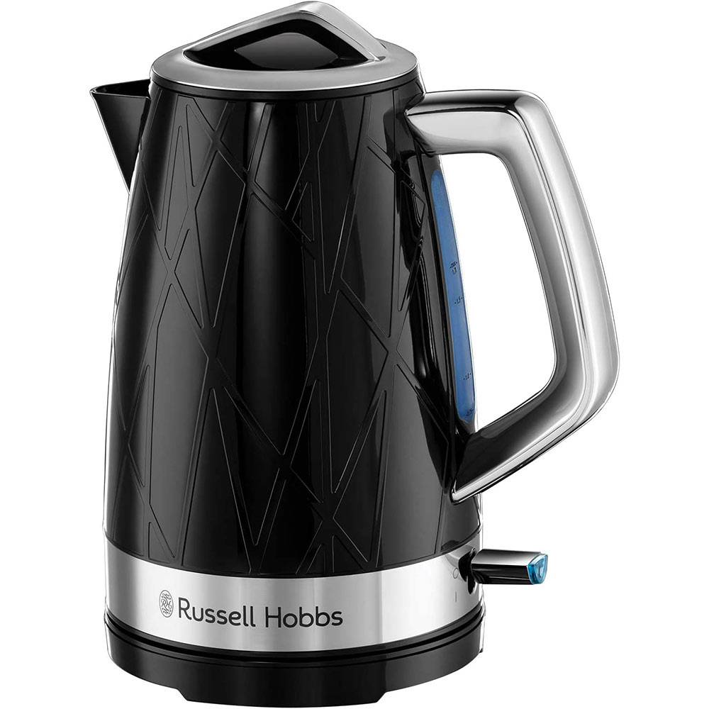 Jarro Elétrico Russell Hobbs Structure Black 1.7 Litros 2400W Preto