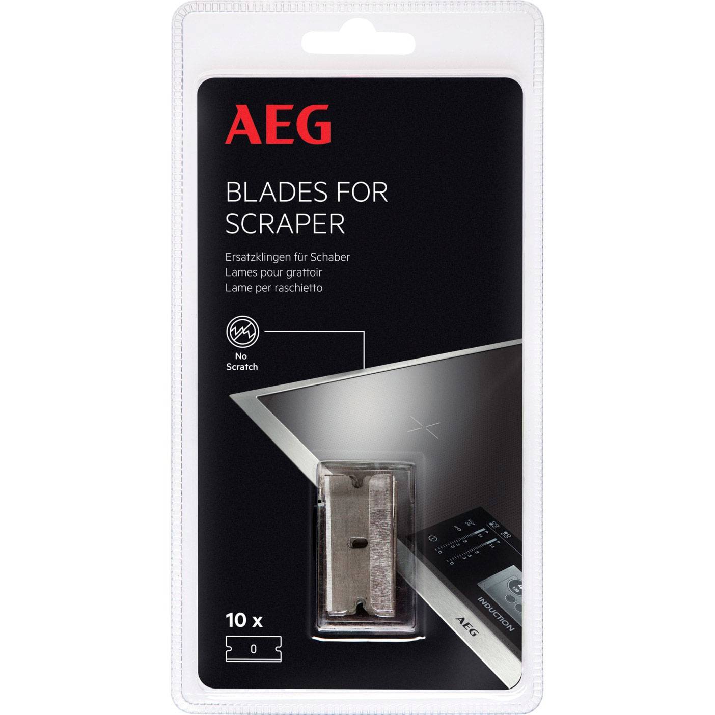 Pack 10 Lâminas AEG A6IMB102 para Raspador Vitrocerâmico