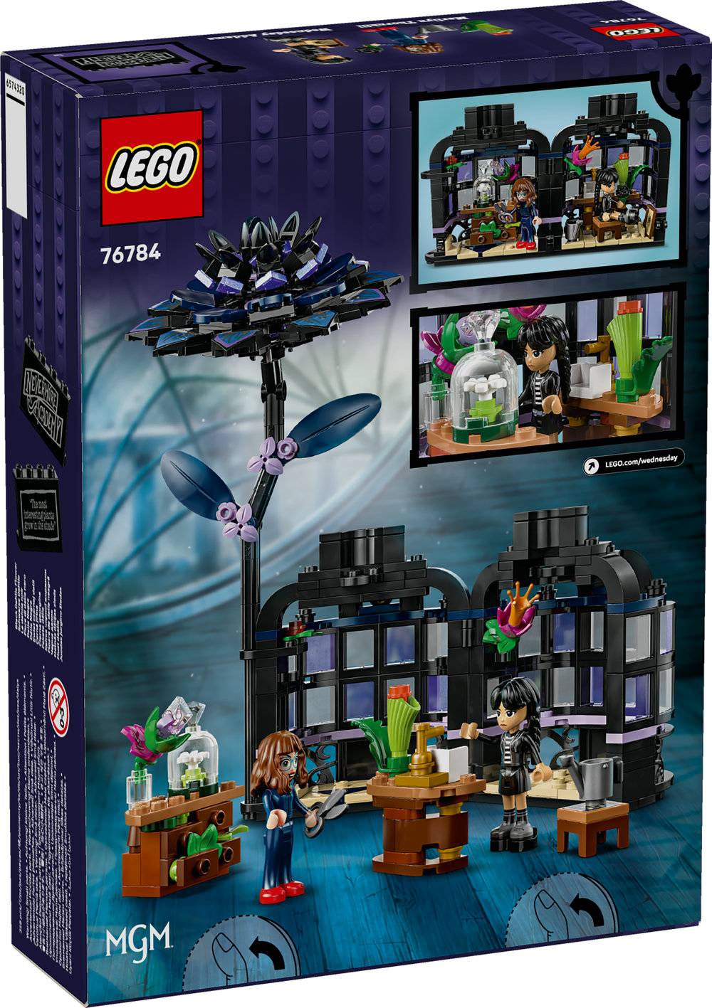 LEGO Wednesday: Dália Negra | Idades 9+ | 358 Peças | Item 76784