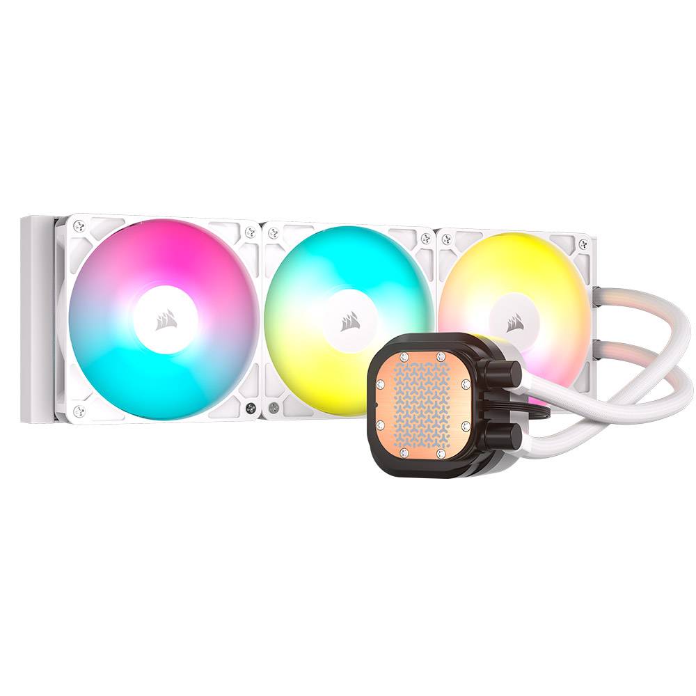 Water Cooler CPU Corsair Nautilus 360 RS ARGB 360mm Branco | PCDIGA