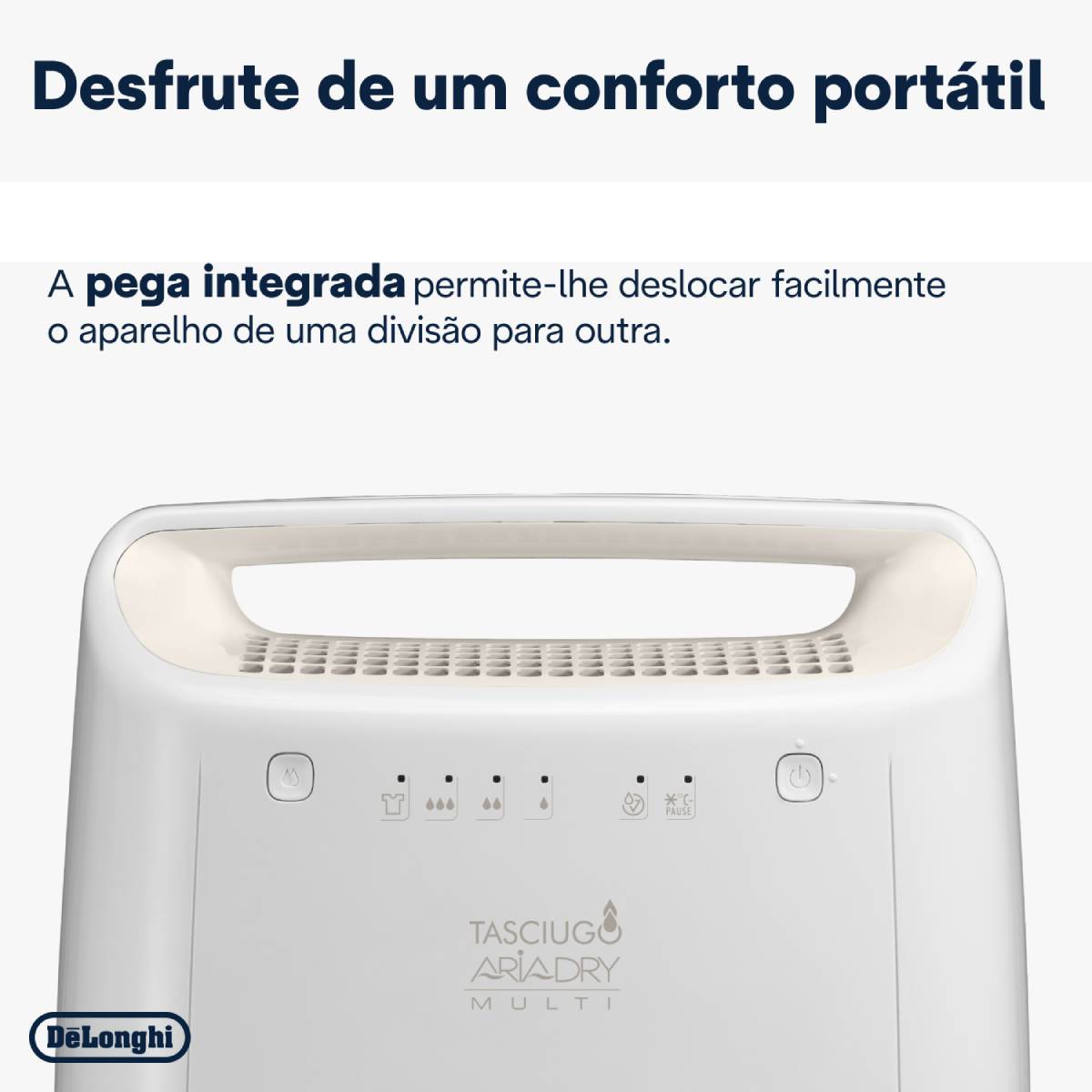 Desumidificador DeLonghi DEX210SF Tasciugo AriaDry 10L/Dia Branco