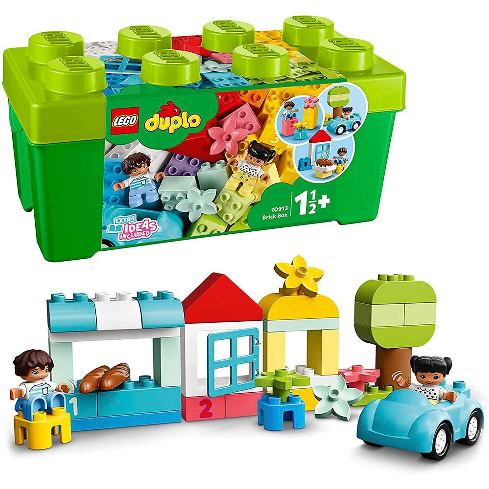 LEGO DUPLO: Caixa de Peças Idades 1½+ 65 Peças Item 10913