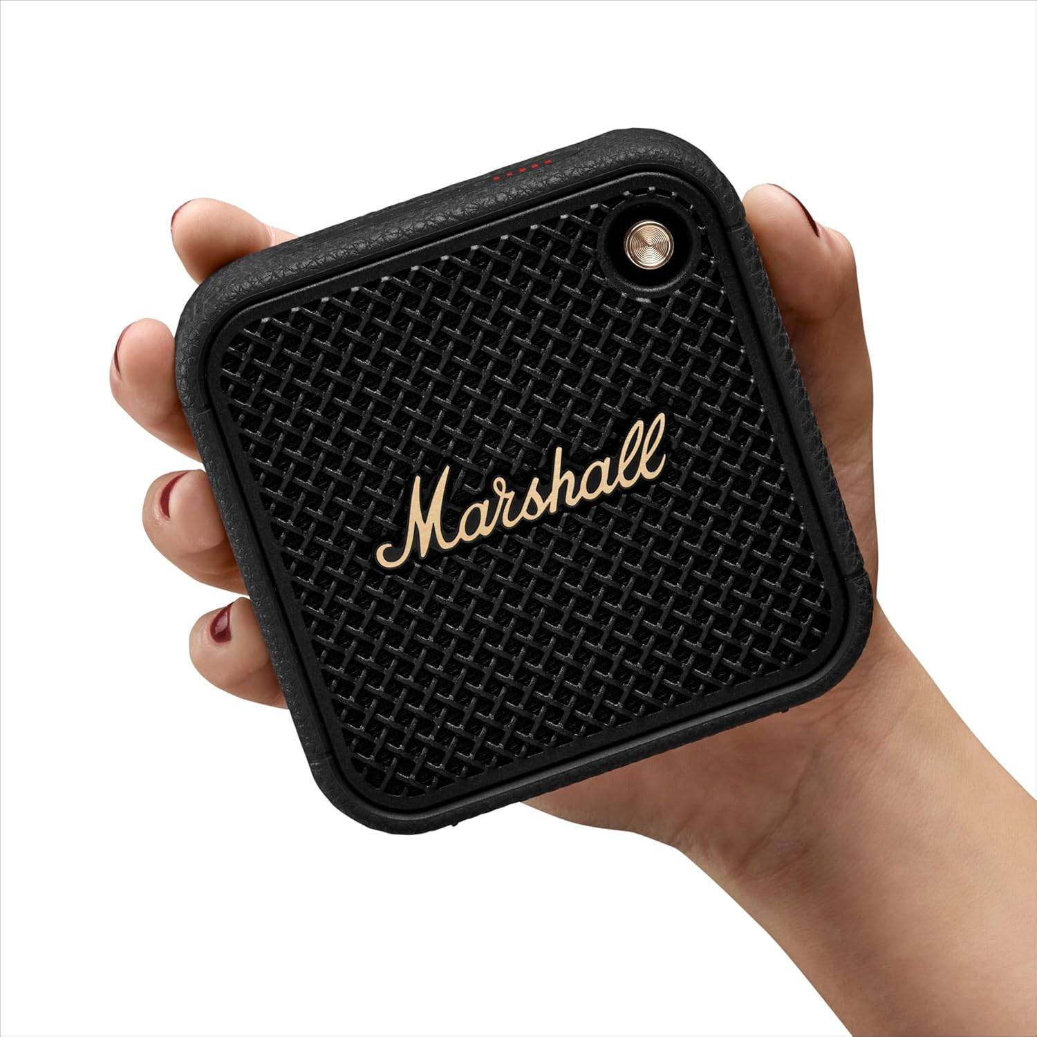 Coluna Portátil Marshall Willen II Bluetooth Black & Brass | PCDIGA