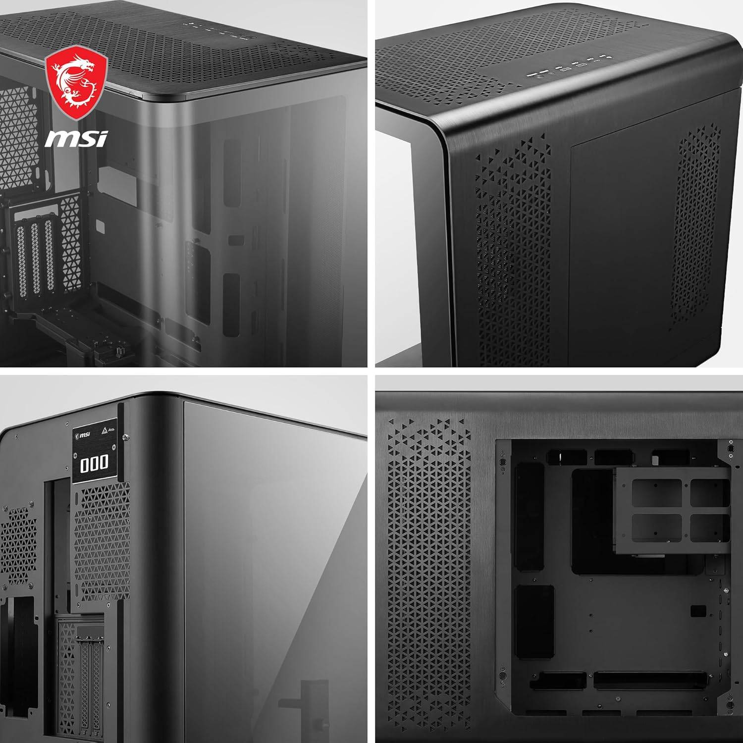 Caixa Extended-ATX MSI MEG Maestro 700L PZ Tempered Glass Preta