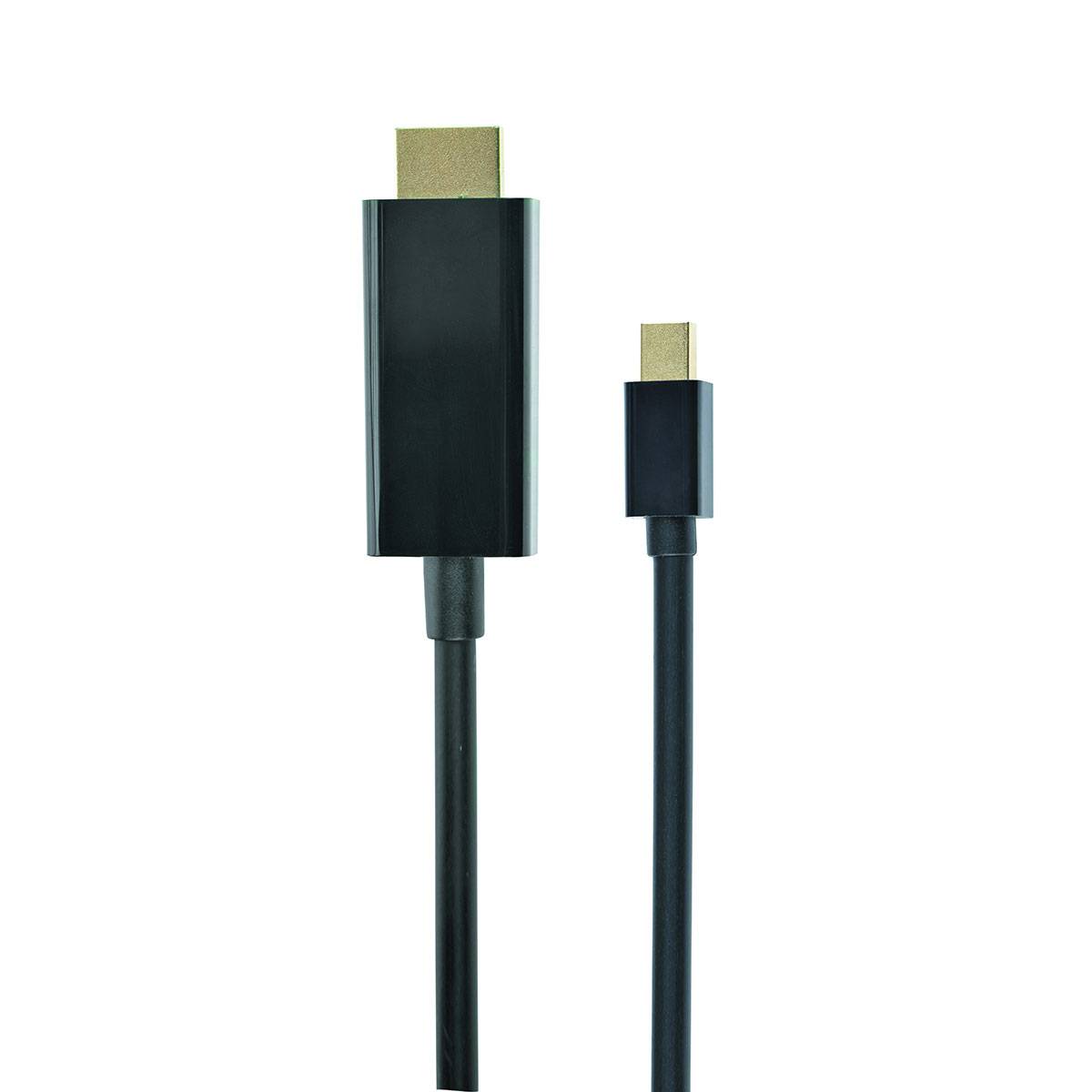 Cabo Gembird CC-mDP-HDMI-6 Mini DP p/ HDMI M/M 1.8m Preto