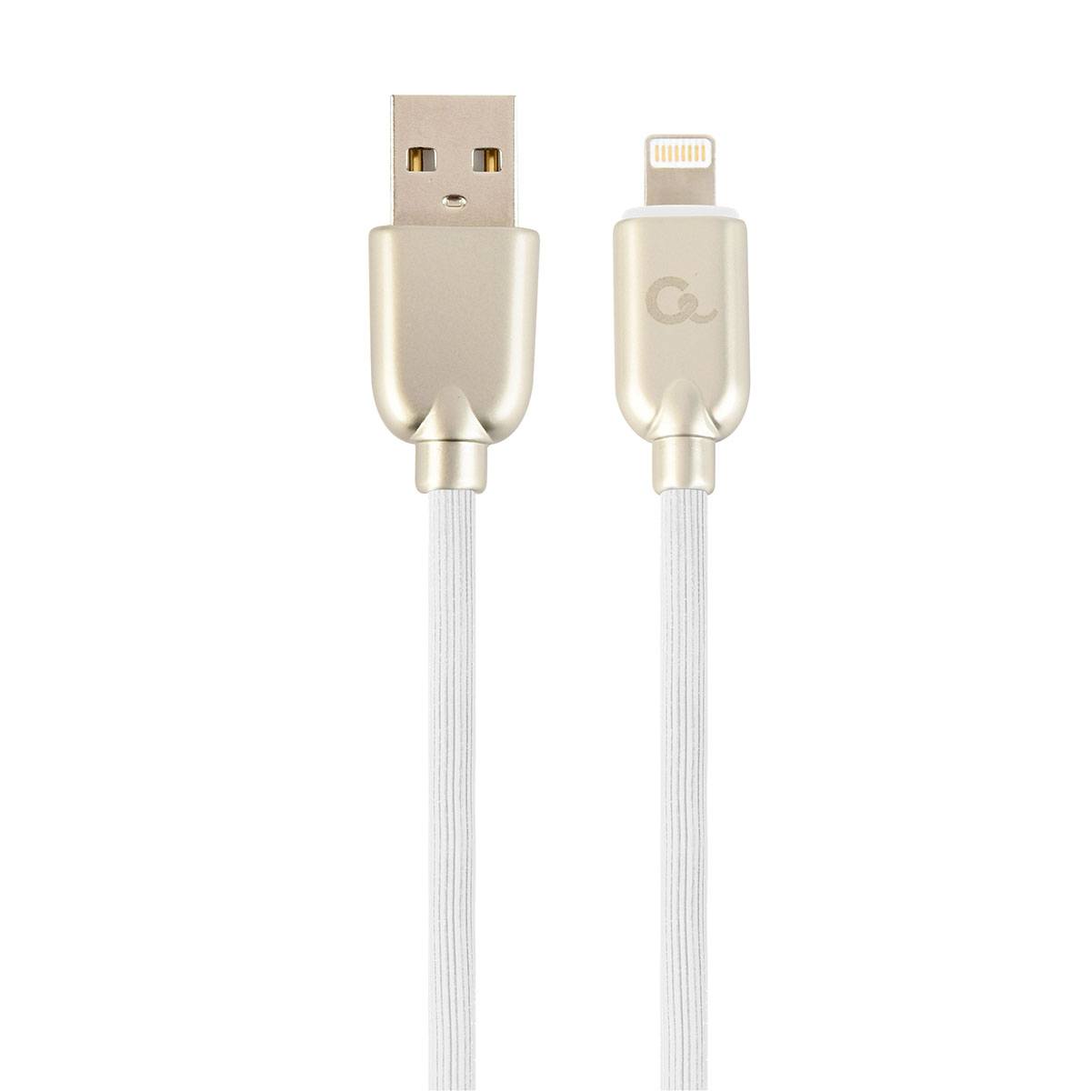 Cabo Gembird CC-USB2R-AMLM-1M-W USB-A para Lightning 1m Branco