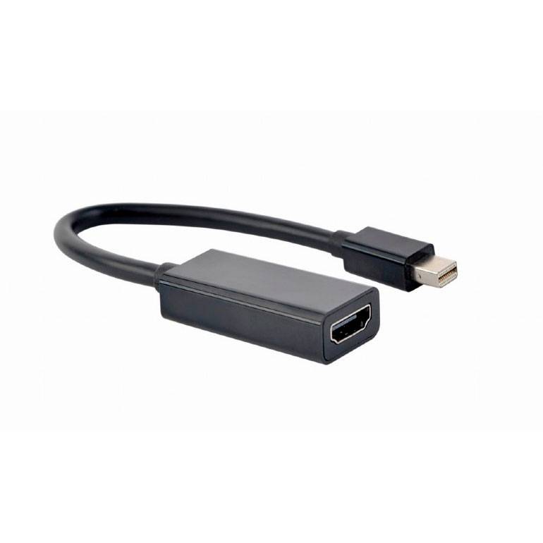 Cabo Adaptador Gembird A-mDPM-HDMIF4K-01 Mini DP p/ HDMI 15cm Preto
