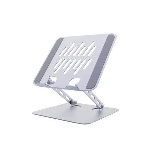 Suporte de Portátil Gembird NBS-D1-04 11 - 15.6 Foldable Metal Notebook Riser Stand Cinzento Sideral