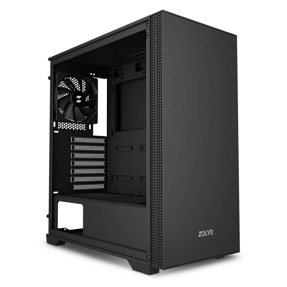 Caixa ATX Zolyd Noct Silent Minimalist Preta | PCDIGA