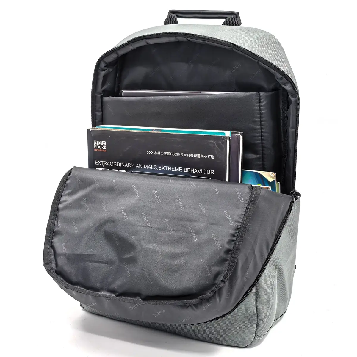Mochila Ewent Urban Business Backpack 16.1” Oxford 600D Cinza | PCDIGA