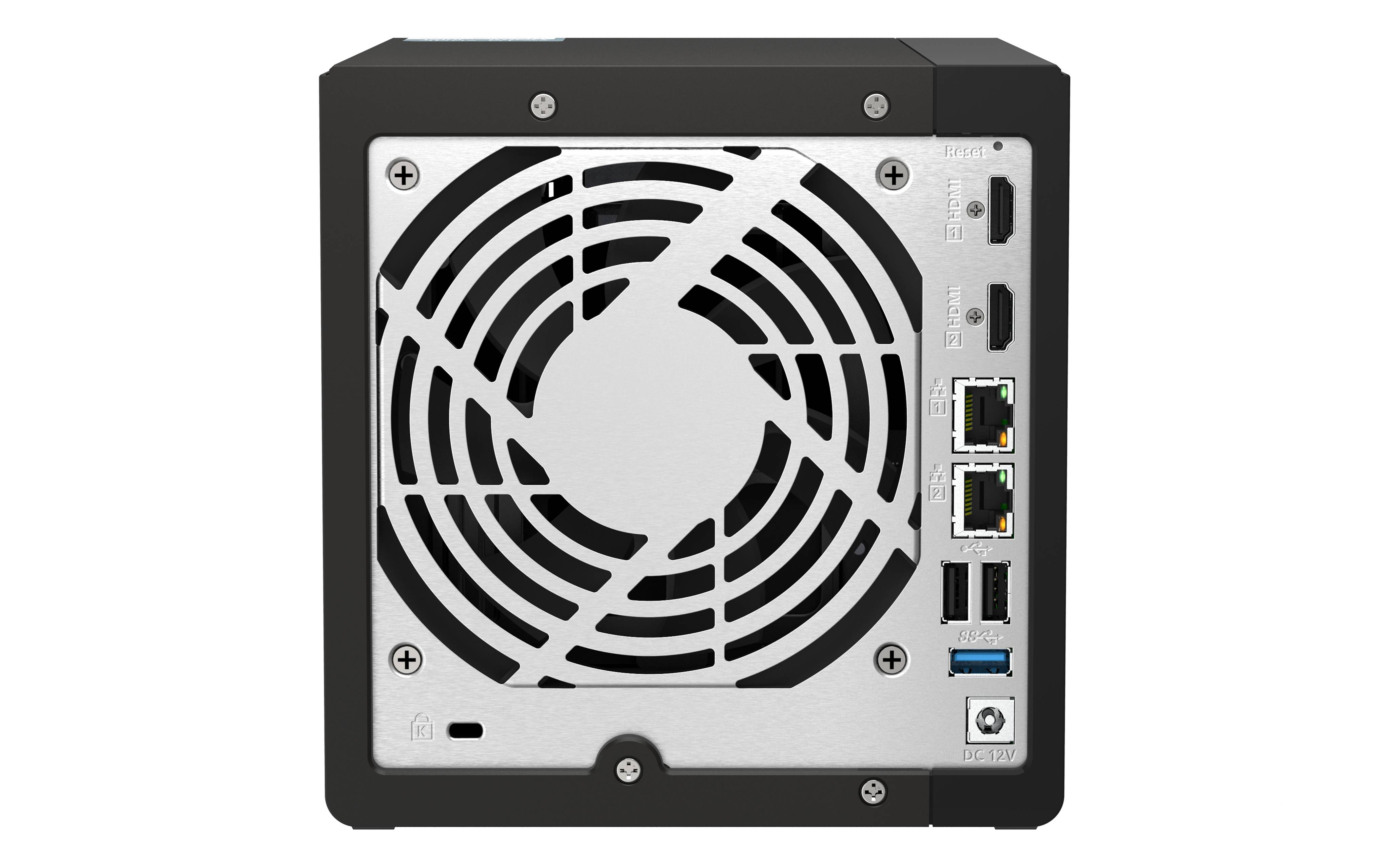 NAS Qnap TS-453E | 4 Baías | CPU 4-Core Intel Celeron J6412 | RAM