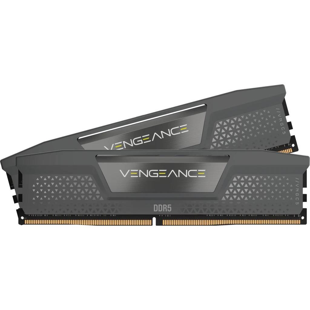 Memória RAM UDIMM Corsair Vengeance 96GB (2x48GB) DDR5-6000MHz (AMD Expo/Intel XMP) CL36 (36-44-44-96) 1.40V Cinzenta