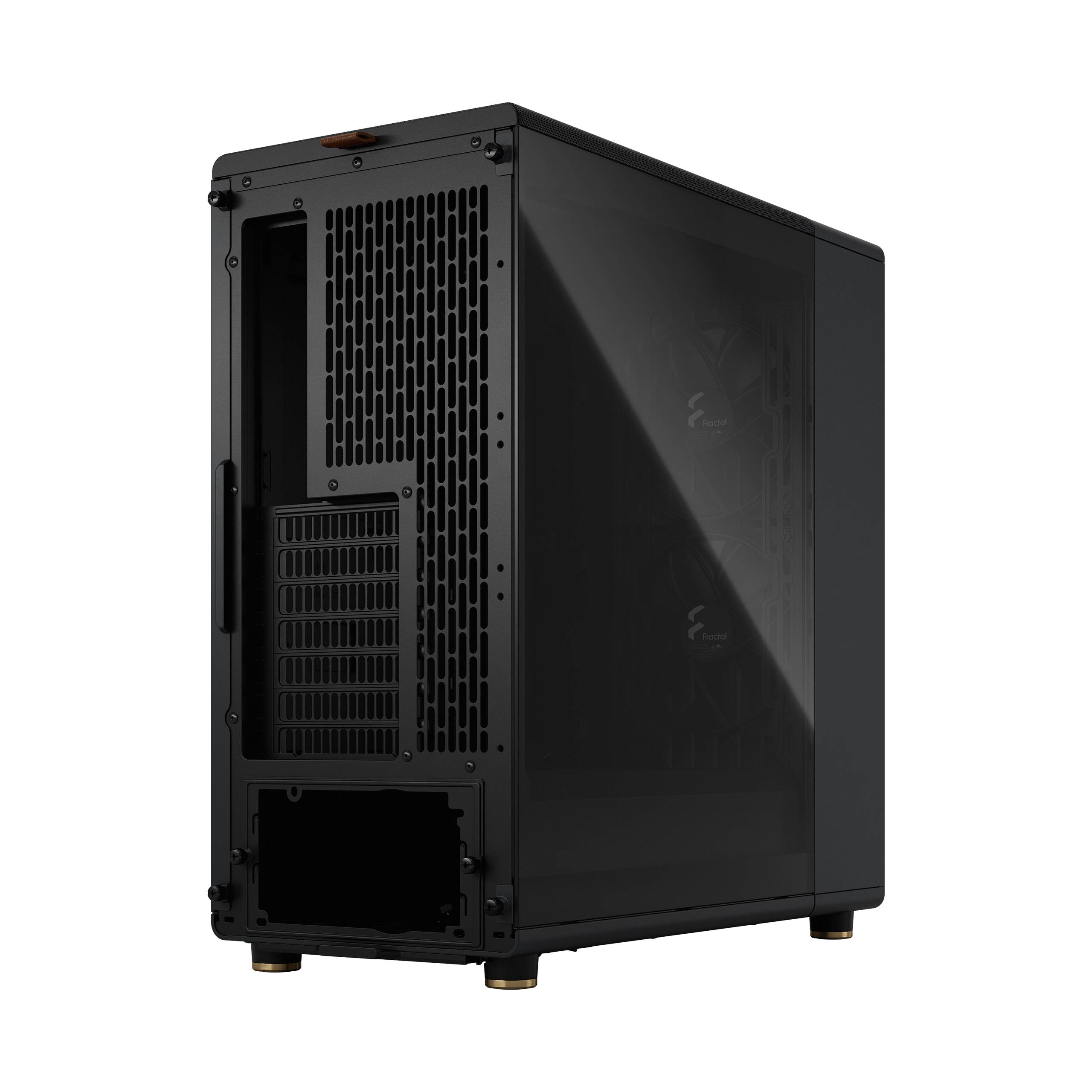 Caixa ATX Fractal Design North Charcoal Black Tempered Glass Dark