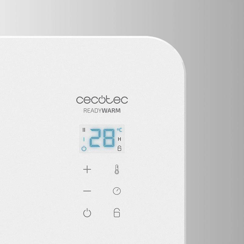 Aquecedor Cecotec Ready Warm 6700 Crystal Connection Wi-Fi 1500W