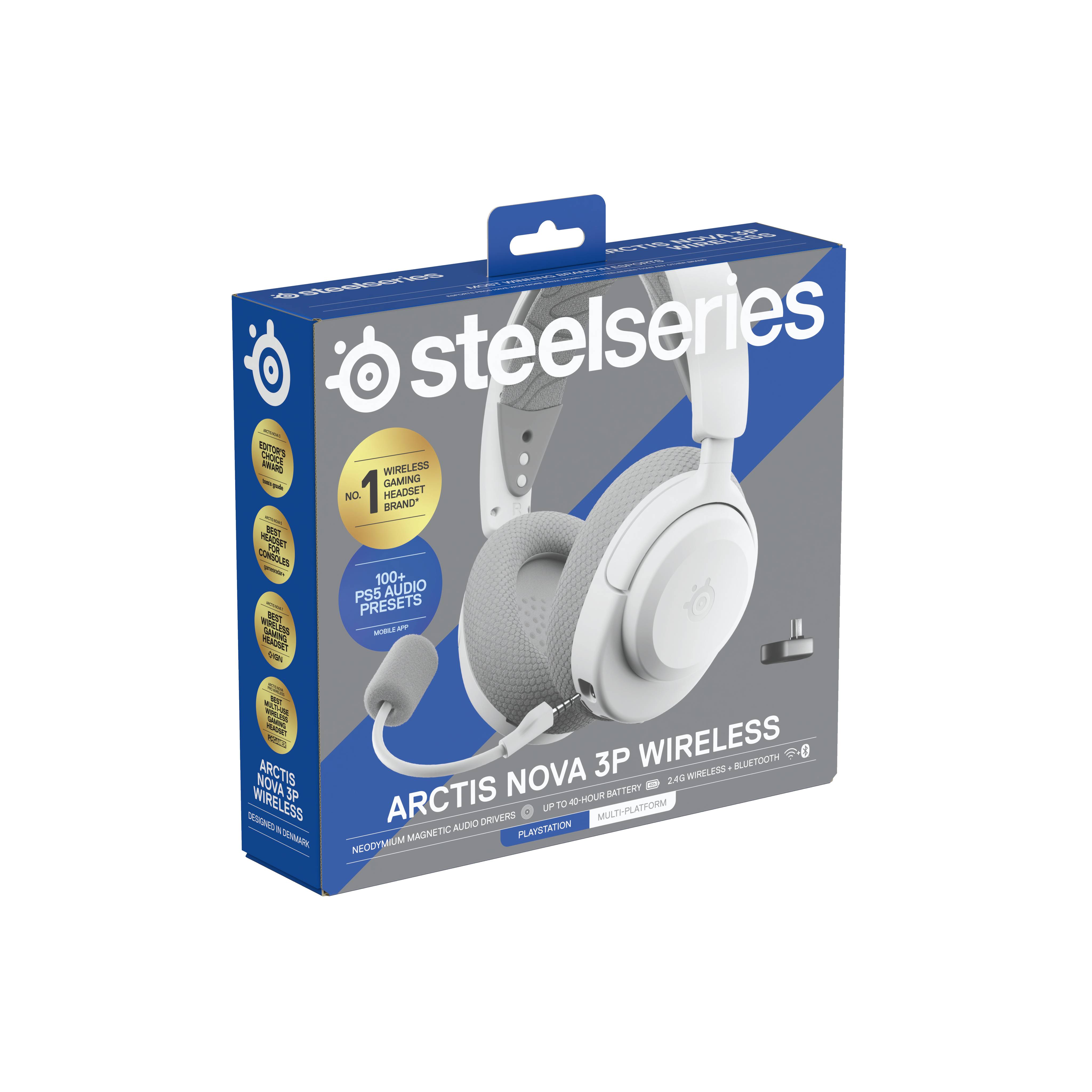 Headset Steelseries Arctis Nova 3P Wireless Multi-Platform